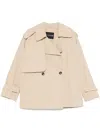 Arma Adonia Trench Coat In Neutrals