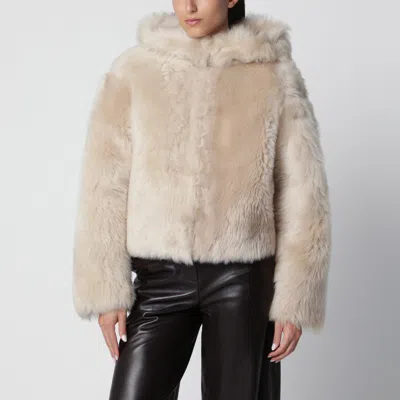 Arma Bianca Reversible Alabaster Zip-up Jacket In Neutral