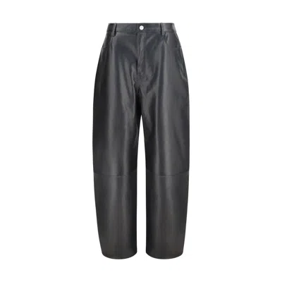 Arma Black Leather Pants