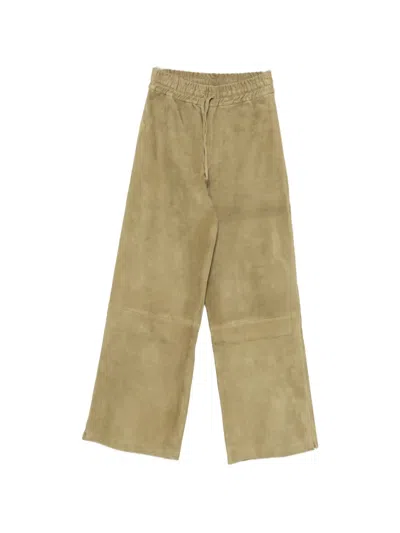Arma Blair Drawstring Trousers In Green