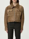 Arma Jacket  Woman Color Olive In Brown