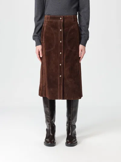 ARMA SKIRT ARMA WOMAN COLOR BROWN,H68135032