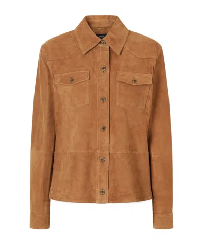 Arma Brown Suede Jacket