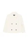 Arma Buttoned Jacket In Neutral