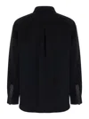Arma Camicia Il Lana Tasca Pelle In Black