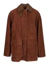 Arma Suede Jacket Elsa In Brown