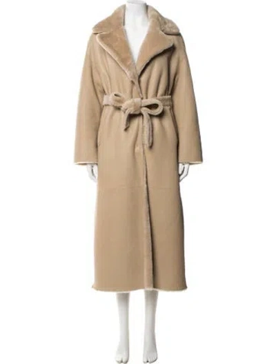 Pre-owned Arma Coat In Neutrals