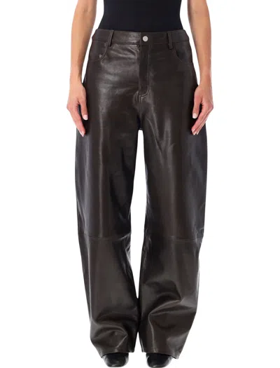 Arma Coffee Bean-print Trousers For Women