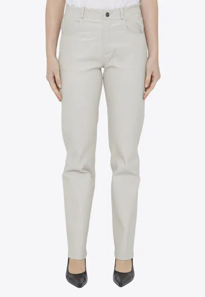 ARMA CREMONA LEATHER PANTS