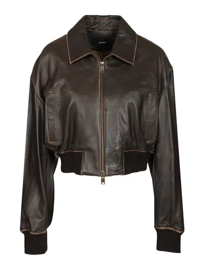 Arma Desy Lamb Vintage Jackets Brown