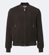 Arma Didier Suede Bomber Jacket In Brown
