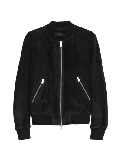 Arma Didier Zipped Jacket In Black