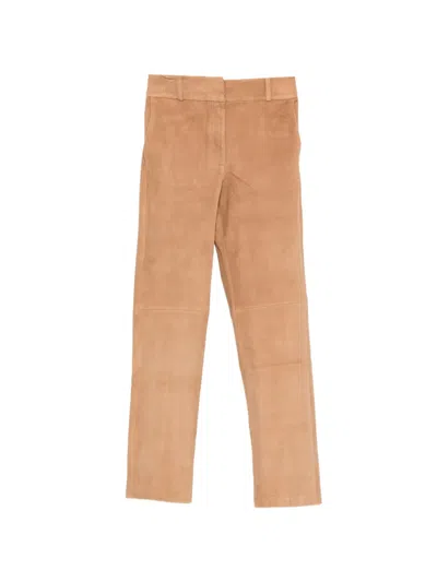 Arma Elasticated-waistband Trousers In Nude