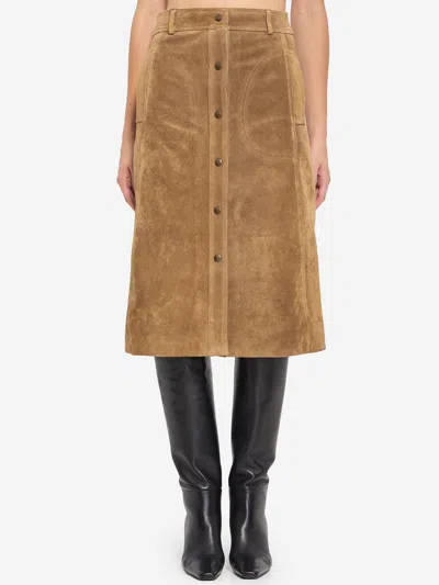 ARMA ELEN SUEDE SKIRT