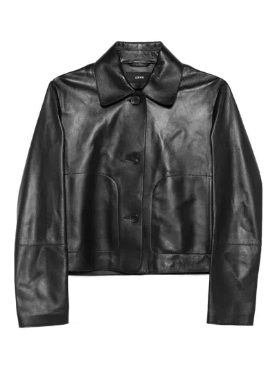 Arma Emy Leather Jacket In Black
