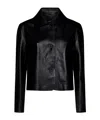 Arma Emy Leather Jacket In Black