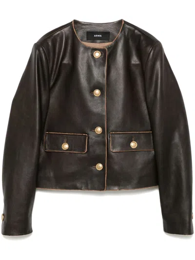 Arma Gaya Jacket In 褐色