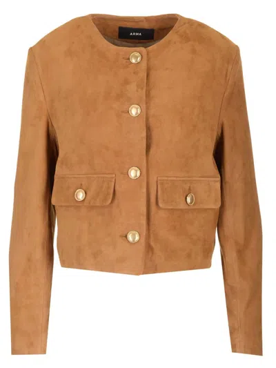 Arma Gaya Jackets Beige
