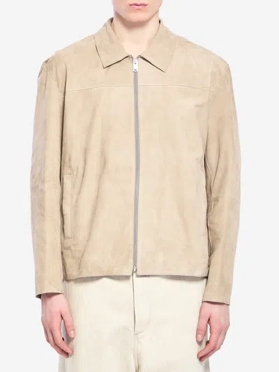 Arma Hardin Jacket In Suede In Orange