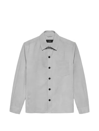 Arma 다이노 체스트 포켓 스웨이드 재킷 In Gray