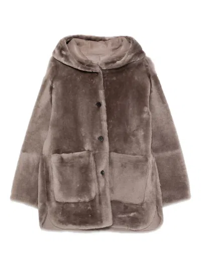 Arma Hooded Patch-pocket Jacket In Multi