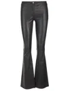 Arma Cropped Flared Trousers In Black