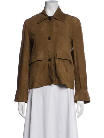 Pre-owned Arma Jacket In Brown