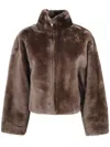 Arma Jacket Leather "indy" In Brown