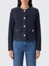 Arma Jacket With Pockets In Blue