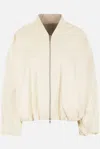 Arma Nova Reversible Bomber Jacket In Beige