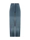 Arma Leather Catania Pants In Blue