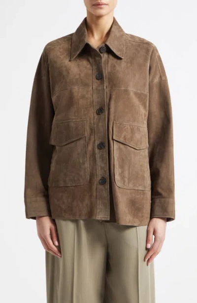 ARMA ARMA KAYLEE LAMB SUEDE JACKET