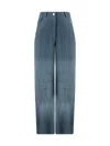 Arma Leather Catania Pants In Blue