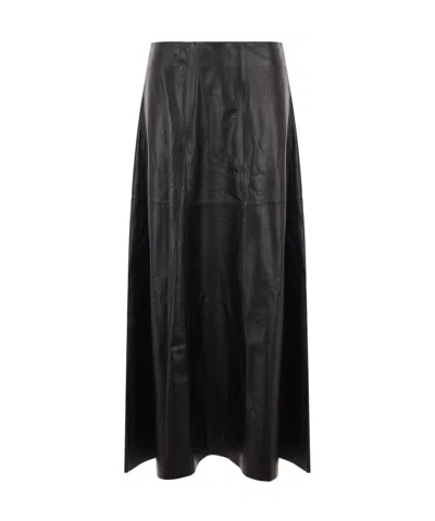 ARMA ARMA RELAXED SKIRT WITH ZIP CLOSURE