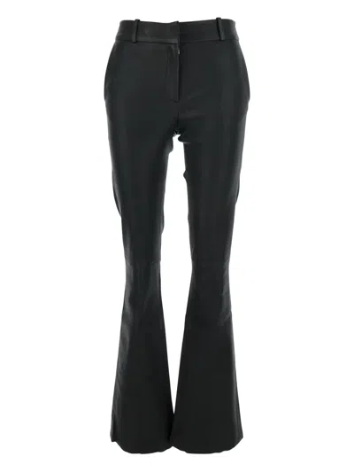 Arma Leather Trousers In Black