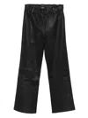Arma Leather Trousers In Black