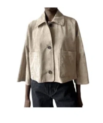 Arma Long-sleeved Casual Jacket In Brown