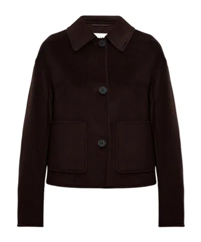 Arma Long-sleeve Casual Jacket In Brown