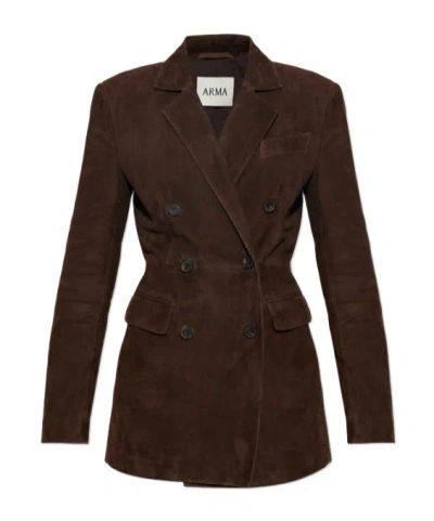 ARMA LONG-SLEEVE LEATHER JACKET