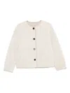 Arma Lucine Button-front Jacket In Neutral