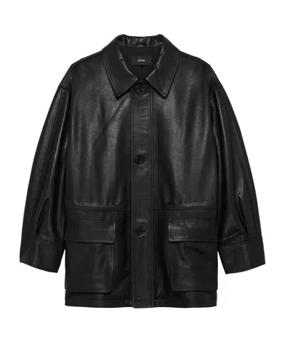 Arma Maeve Leather Jacket In Black