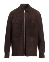 Arma Man Jacket Brown Size 44 Goat Skin