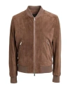 Arma Man Jacket Brown Size 46 Goat Skin