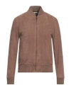 Arma Man Jacket Brown Size Xxl Goat Skin