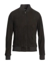 Arma Man Jacket Charcoal Size Xl Goat Skin