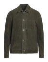 Arma Man Jacket Dark Green Size 44 Goat Skin