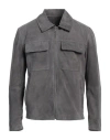 Arma Man Jacket Grey Size 48 Lambskin