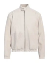 Arma Man Jacket Ivory Size 46 Lambskin In White
