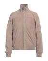 Arma Man Jacket Light Brown Size 46 Goat Skin In Beige