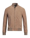 Arma Man Jacket Light Brown Size L Goat Skin